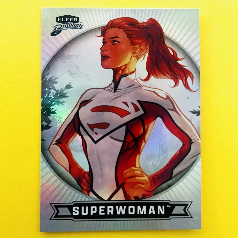 2025 Fleer Upper Deck Brilliants Superman Superwoman #27 Base‎ DC